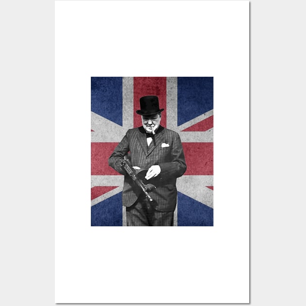 Sir Winston Churchill Wall Art by CANJ72